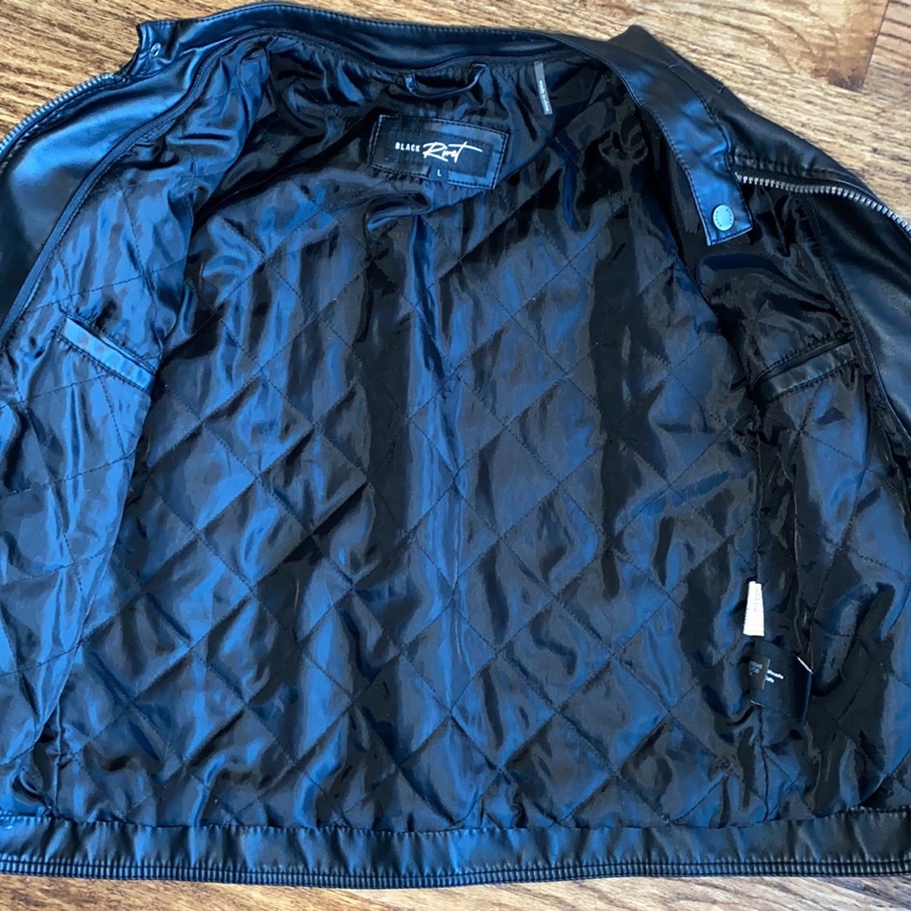 Black Rivet leather jacket - Picture 4 of 7